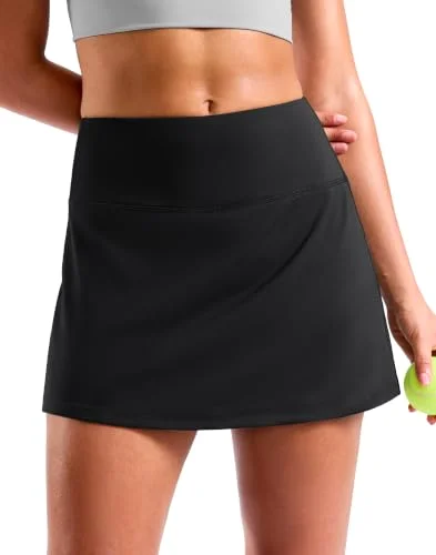 SANTINY 2-Pocket Tennis Skirt 13.5"