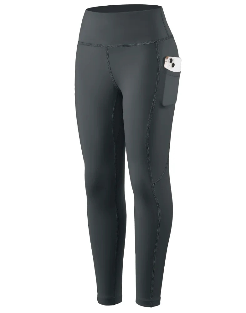 SANTINY Girls' Fleece-Lined Leggings