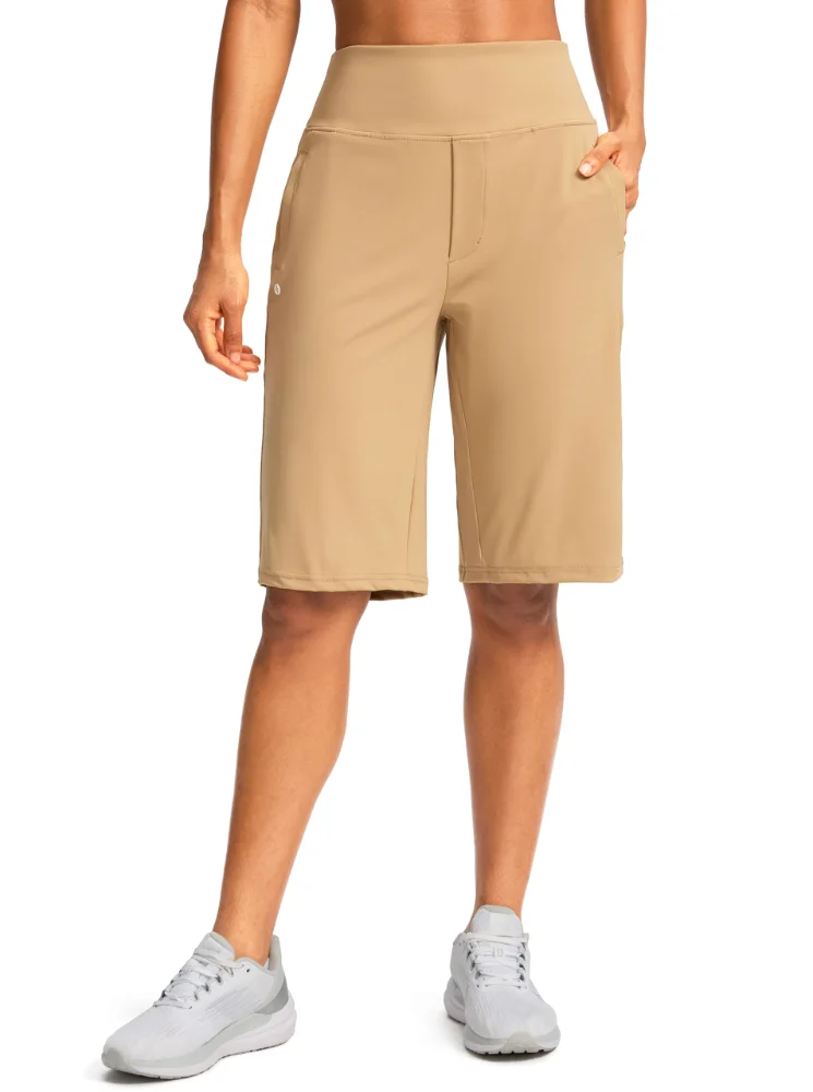 SANTINY Knee-Length Bermuda Shorts 12"
