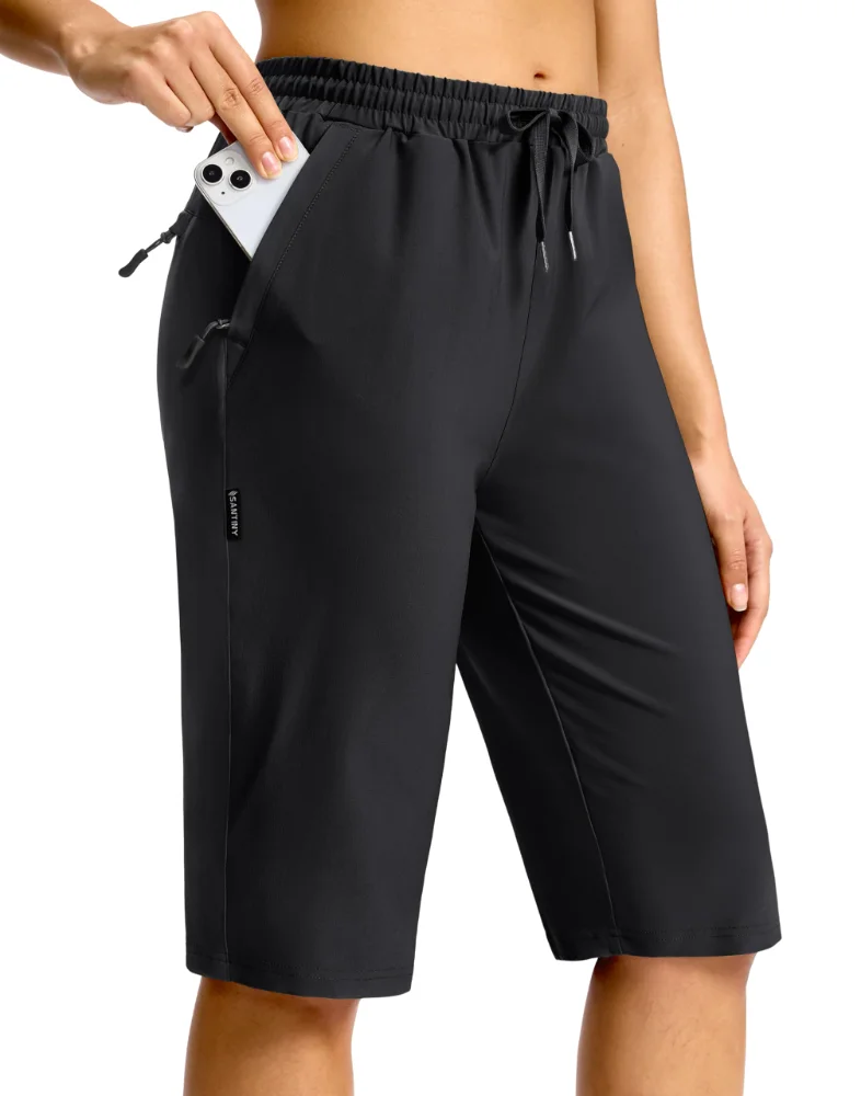 SANTINY Knee-Length Hiking Shorts 13"