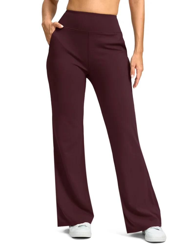 SANTINY Pocket Bootcut Pants 30.5"