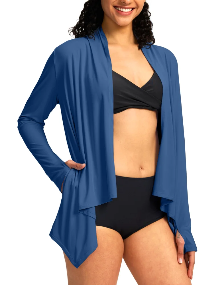 SANTINY Pocket Sun Cardigan