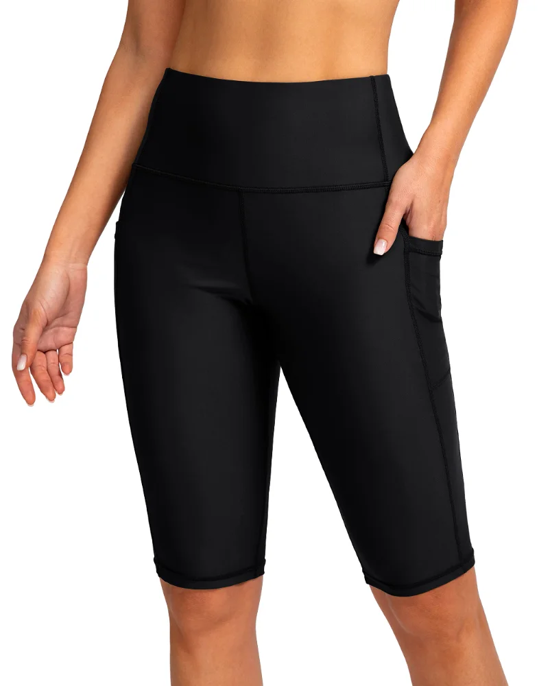SANTINY Pocket Swim Shorts 12"
